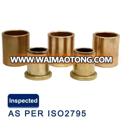 OILITE ASTM B438 GR 1 TY 2 SAE841 Flanged Sintered Bronze Bushing,powder metal bearing Bronze bush