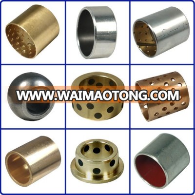 all kinds of sintered self-lubricating copper brass oilless bearing,oiless bronze bearing,sliding bearings