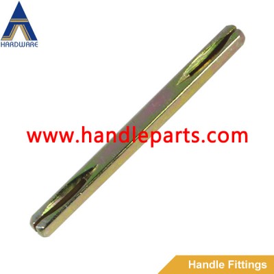 Plain Square Spindle Of Door Handle,Mechanism Spindle Of Window Handle,Iron Slotted Spindle Of Level Handle