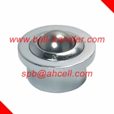 SP-12 15/32" 12mm main ball Euro heavy duty drop in type circlip fxing Machined ball transfer units