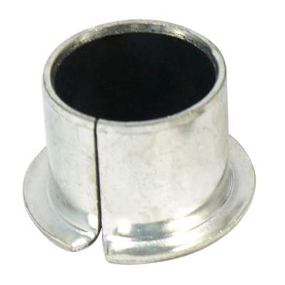 dry PTFE coated stainless steel backing DU bushing bronze layer oilless bearing dry flanged bush